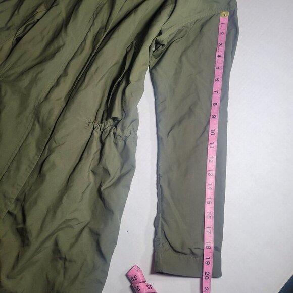 Everlane Women's The City Anorak Hooded Jacket Surplus Olive Green Size S - Picture 14 of 16